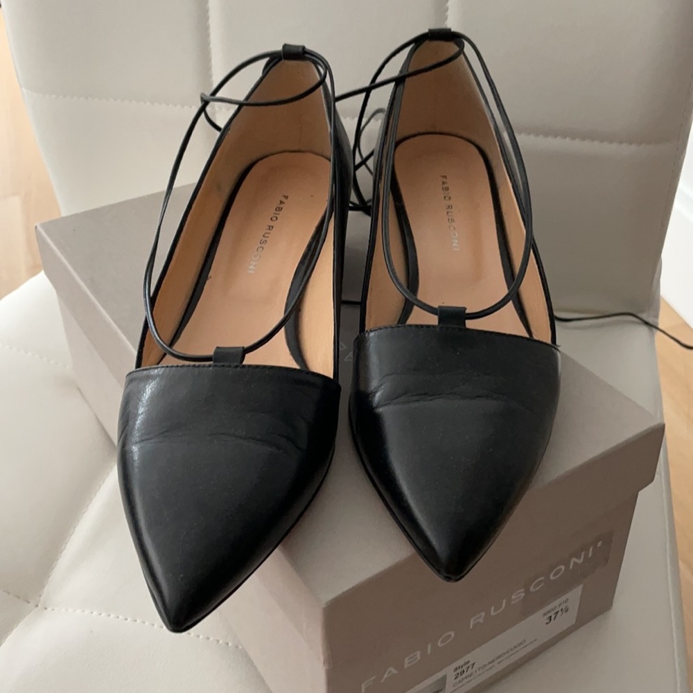 Fabio Rusconi Loafer Block Heel Lace Up